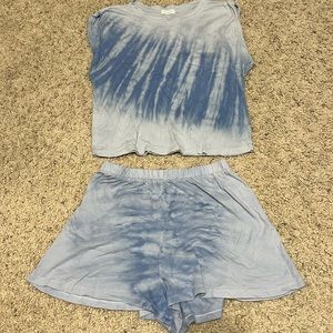 Z-Supply Tie-Dye Organic Top and Short Set